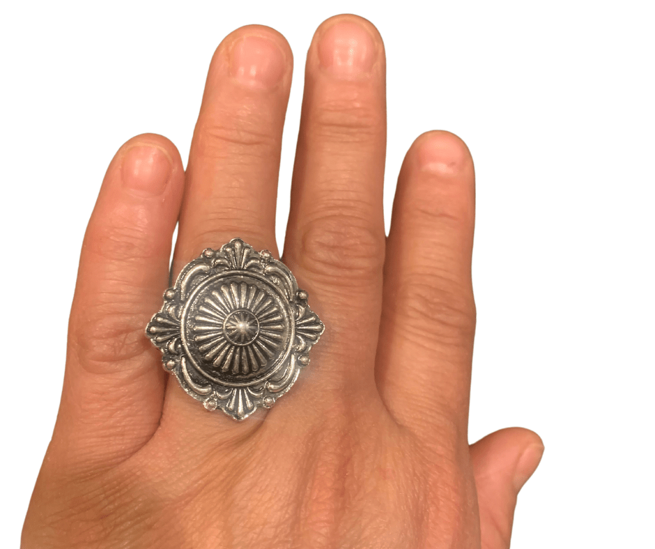 Bandera Adjustable Ring - Cowtown Bling N Things