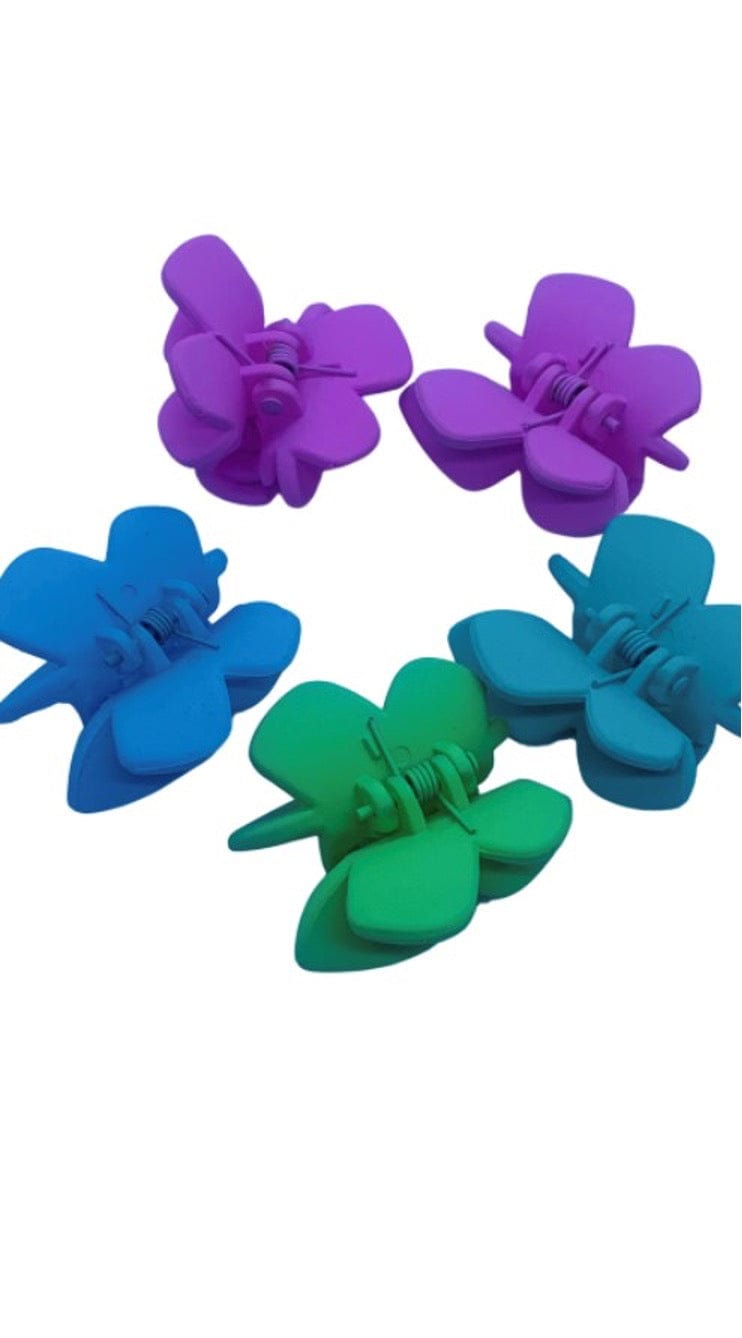 Mini Pastel Butterfly Hair Clips - Cowtown Bling N Things
