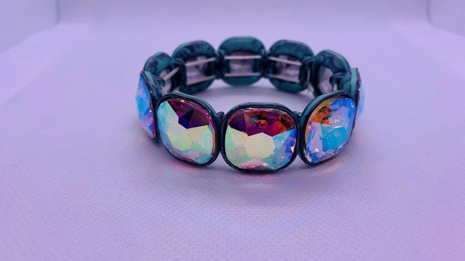 “Blingy” Rhinestone Stretch Bracelet - Cowtown Bling N Things