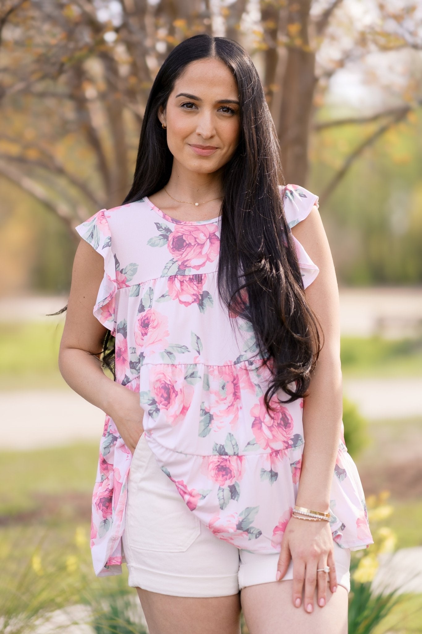 Blooming Grace Top - Cowtown Bling N Things
