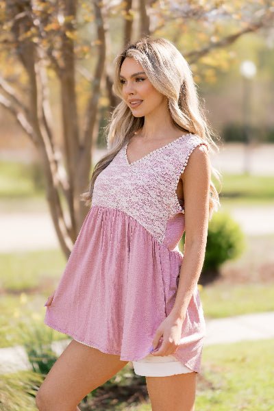Blushing Beauty Top – Mauve 💕✨ - Cowtown Bling N Things