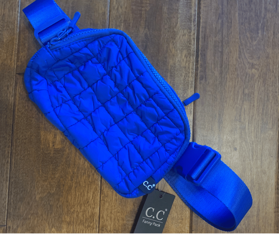 C.C Quilted Puffer Fanny Pack - Cowtown Bling N Things