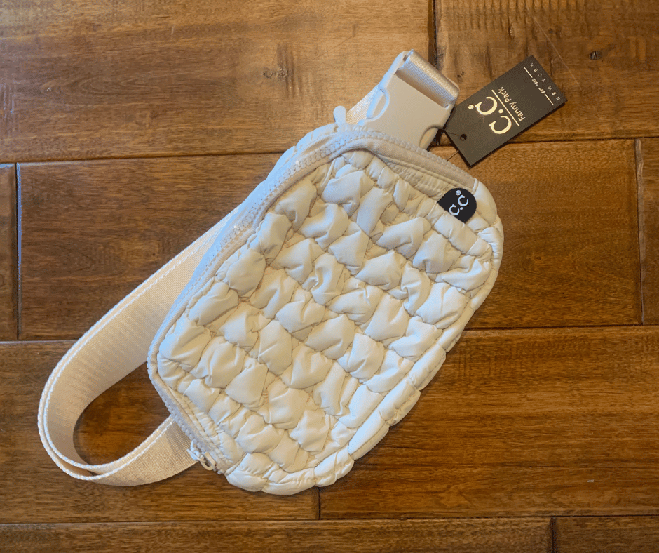 C.C Quilted Puffer Fanny Pack - Cowtown Bling N Things