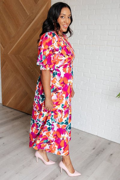 Center & Main Stroll in the Park Floral Dress - Cowtown Bling N Things