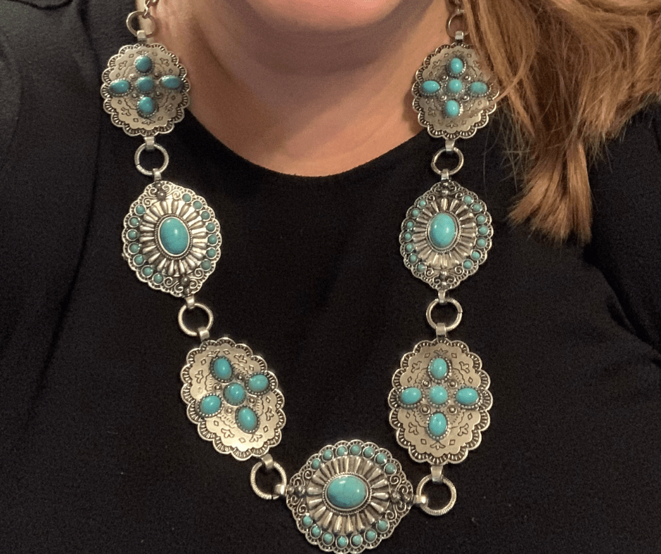 Concho Necklace - Cowtown Bling N Things