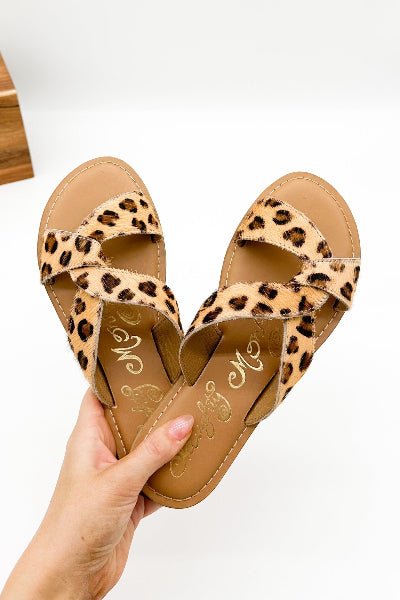Conga Sandal in Leopard - Cowtown Bling N Things