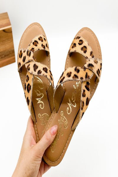 Conga Sandal in Leopard - Cowtown Bling N Things