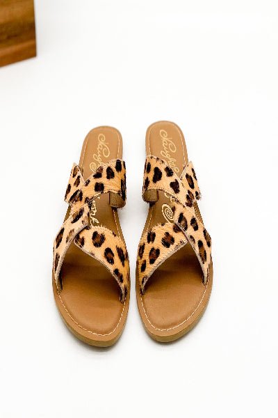 Conga Sandal in Leopard - Cowtown Bling N Things