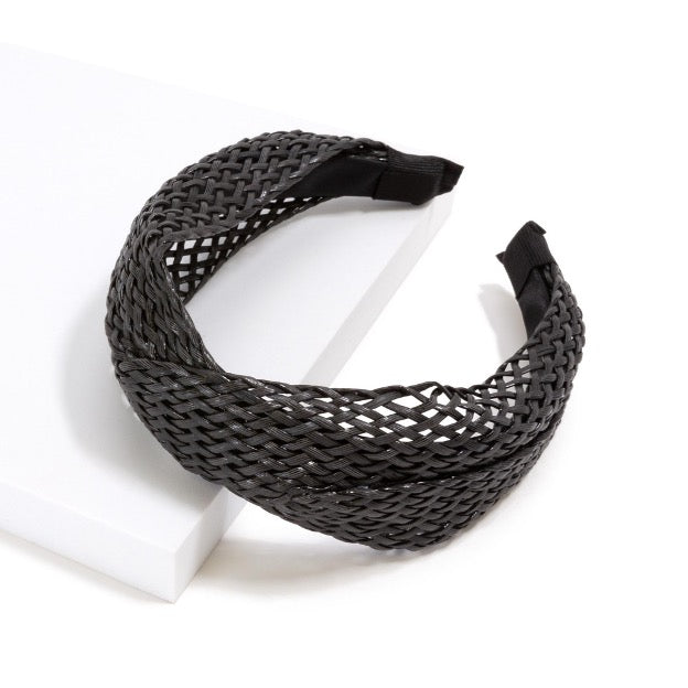 Criss Cross Basket Weave Headband - Cowtown Bling N Things