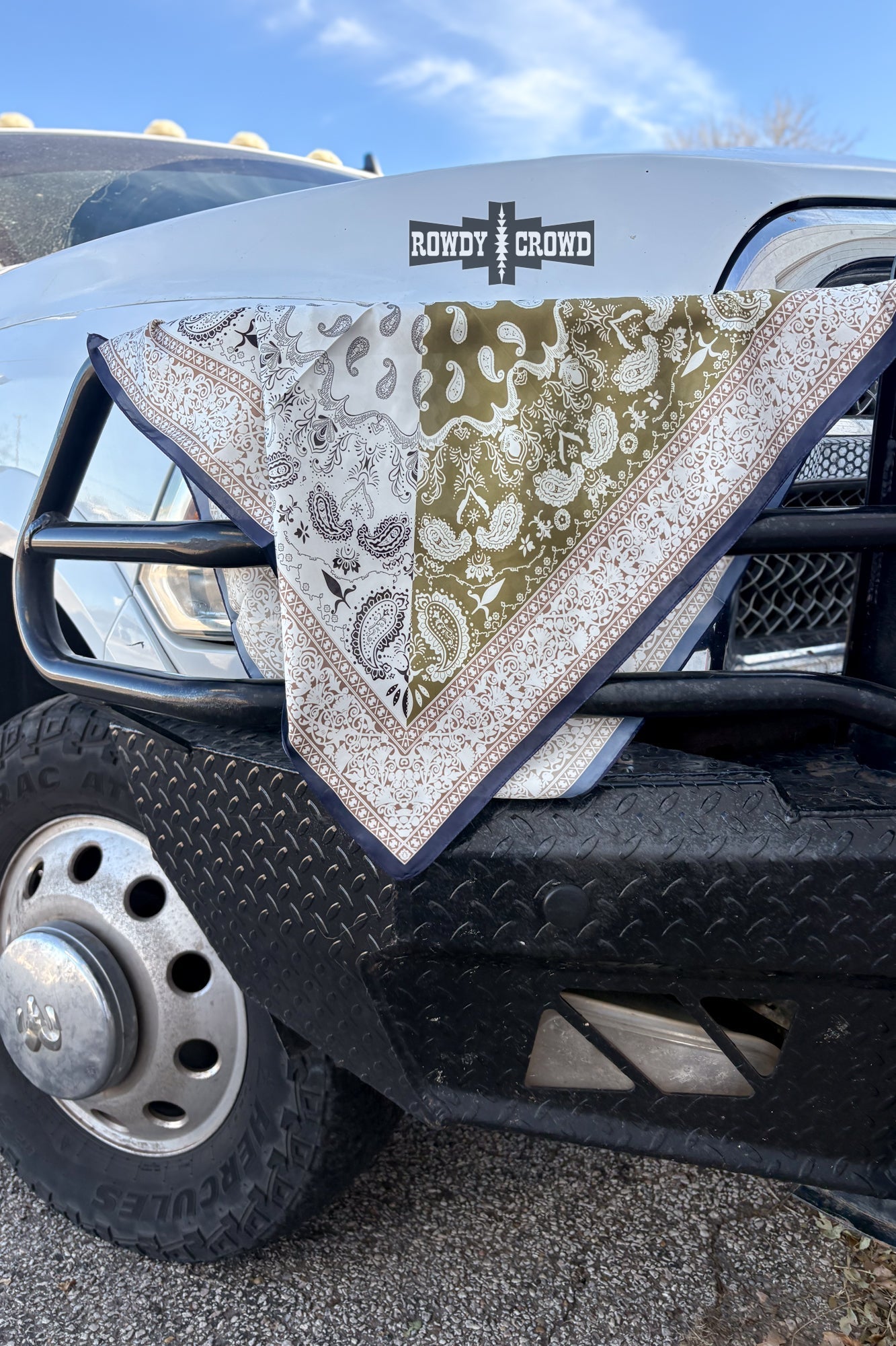 Crowdy Crowd Clothing SMALL Sendero Wild Rag - Cowtown Bling N Things