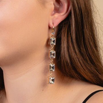 Crystal Earrings - Cowtown Bling N Things