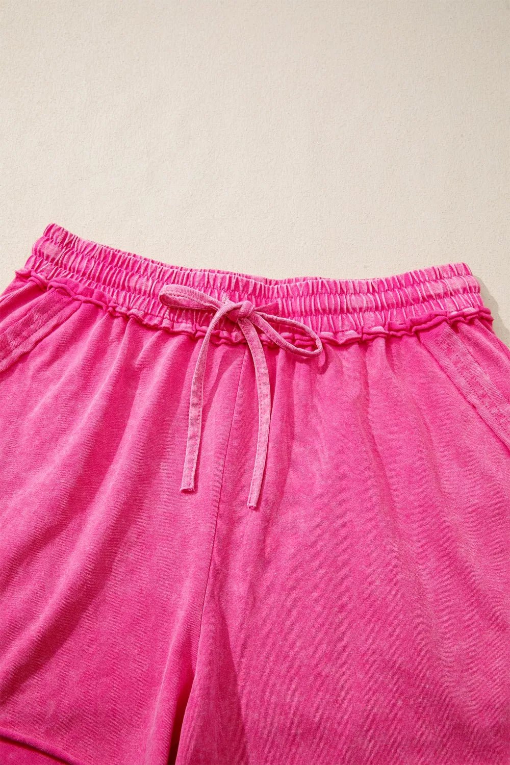 Drawstring Shorts with Pockets - Cowtown Bling N Things