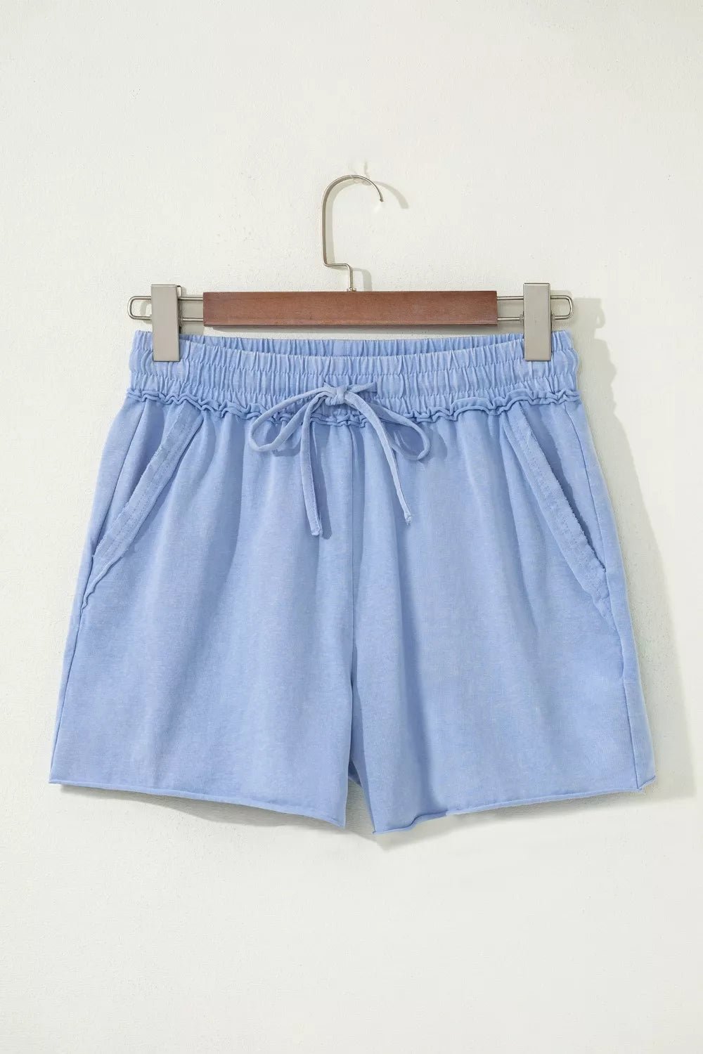 Drawstring Shorts with Pockets - Cowtown Bling N Things
