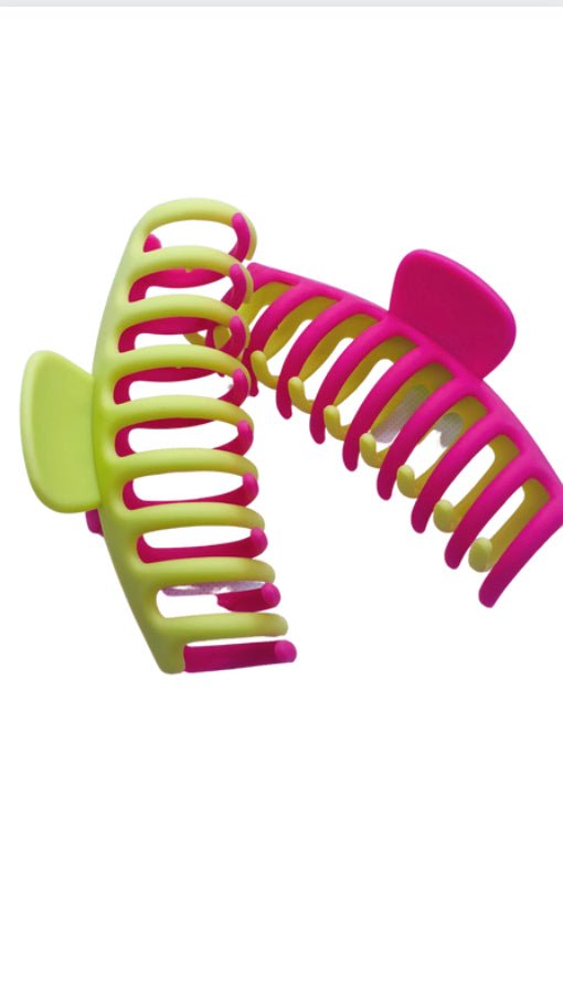 Duo Color Hair Clip - Cowtown Bling N Things