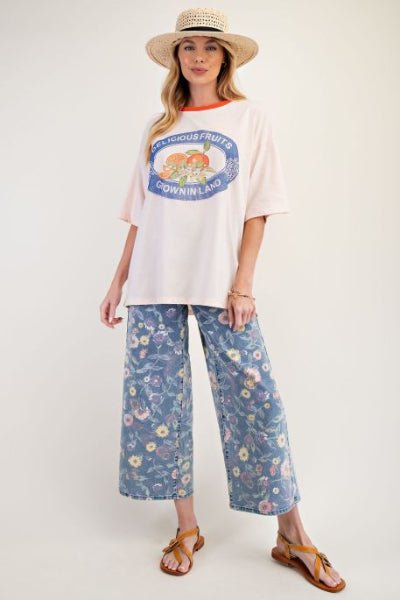 Easel | Fresh Delicious Fruit | Tee | White| S - L - Cowtown Bling N Things