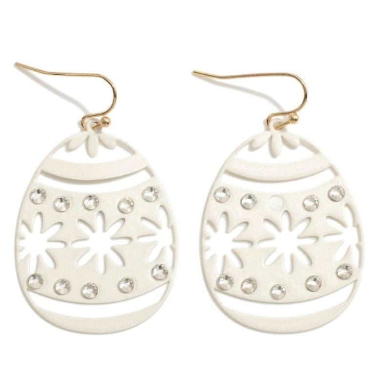 Easter Egg Shaped Earrings - Cowtown Bling N Things