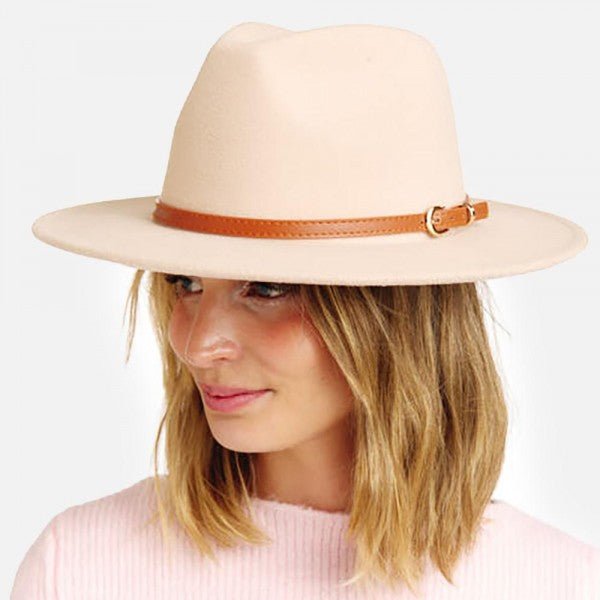 Felt Wide Brim Hat - Cowtown Bling N Things