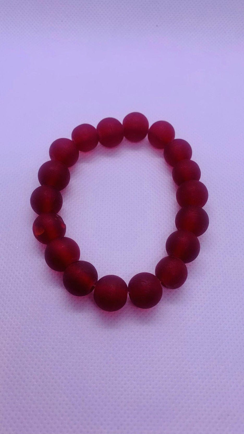 Frosted Bead Stretch Bracelets - Cowtown Bling N Things
