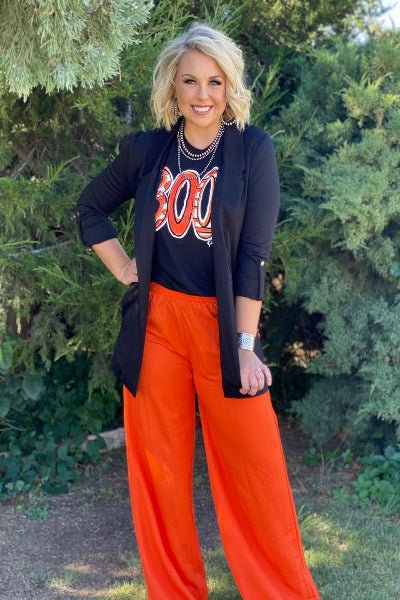 Funky Wide - Leg Palazzo Pants – Vibrant & Versatile Texas True Thread - Cowtown Bling N Things