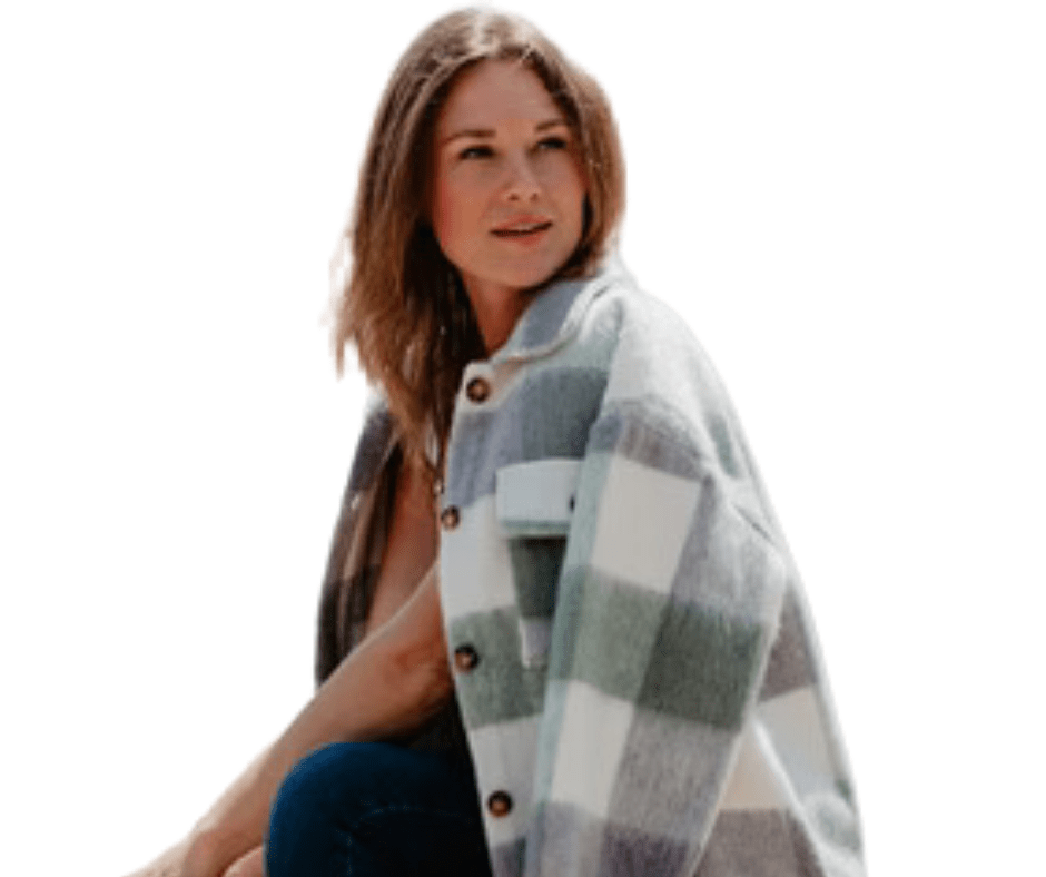 Gingham Plaid Shacket - Cowtown Bling N Things