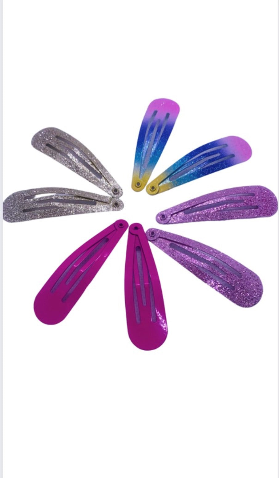 Colorful Snap Hair Clips - Cowtown Bling N Things