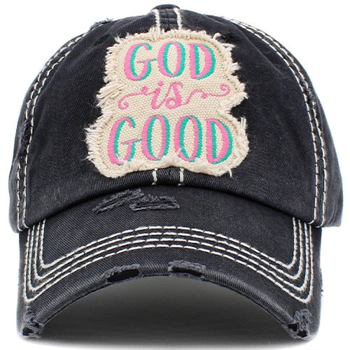 KBETHOS- God Is Good Hat - Cowtown Bling N Things