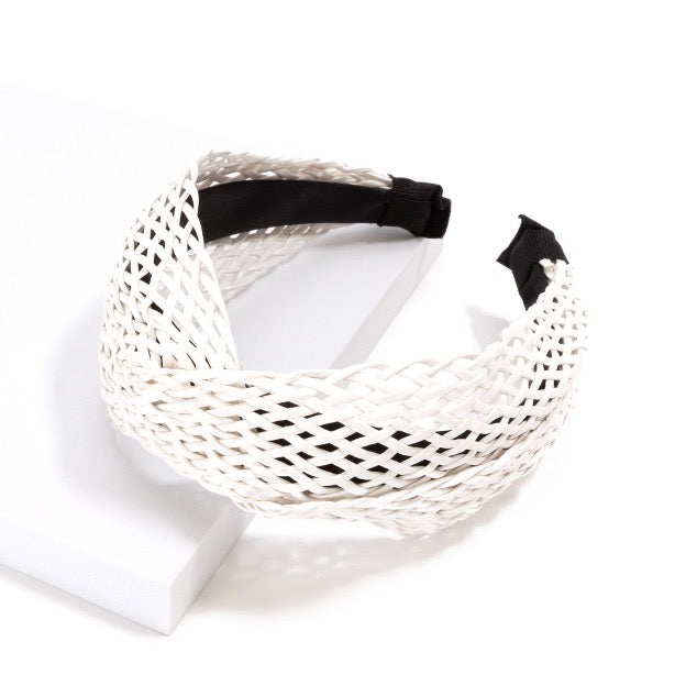 Criss Cross Basket Weave Headband - Cowtown Bling N Things