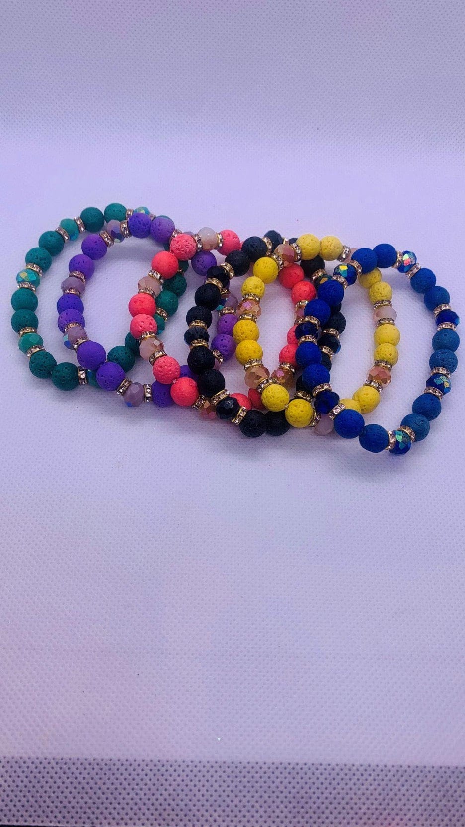 Lava Stone Bracelet - Cowtown Bling N Things