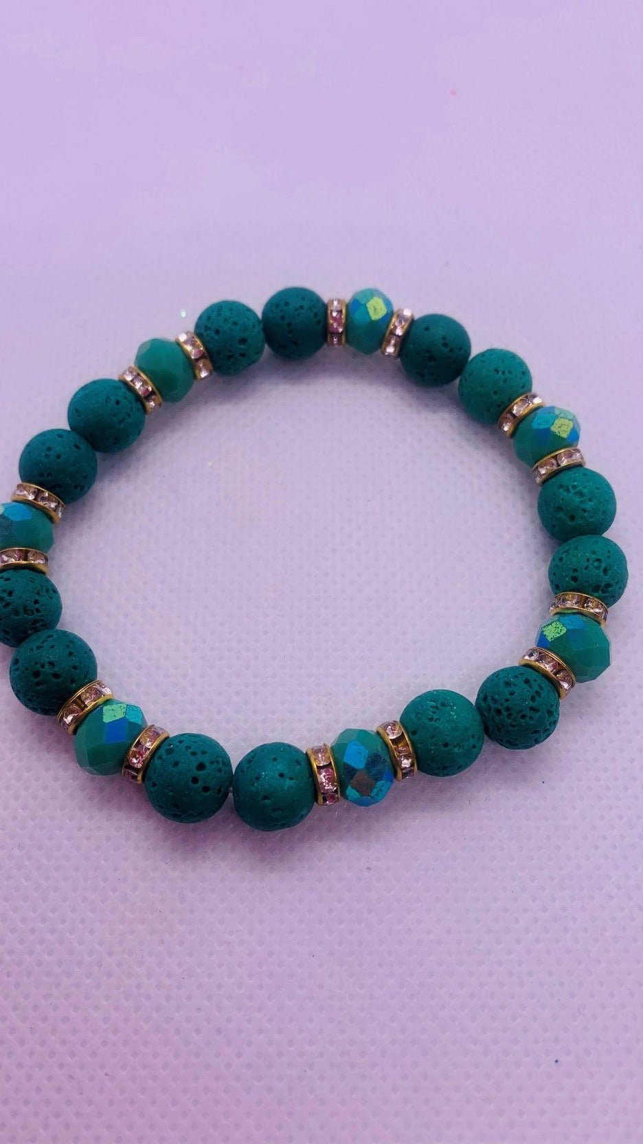 Lava Stone Bracelet - Cowtown Bling N Things