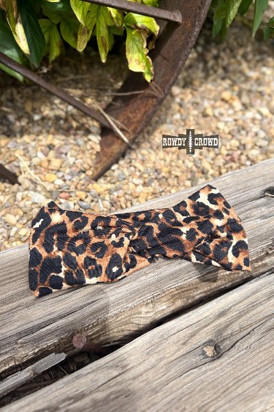 🐆 Lazy Leopard Headband – Bold Animal Print Hair Accessory | Rowdy Crowd Clothing - Cowtown Bling N Things
