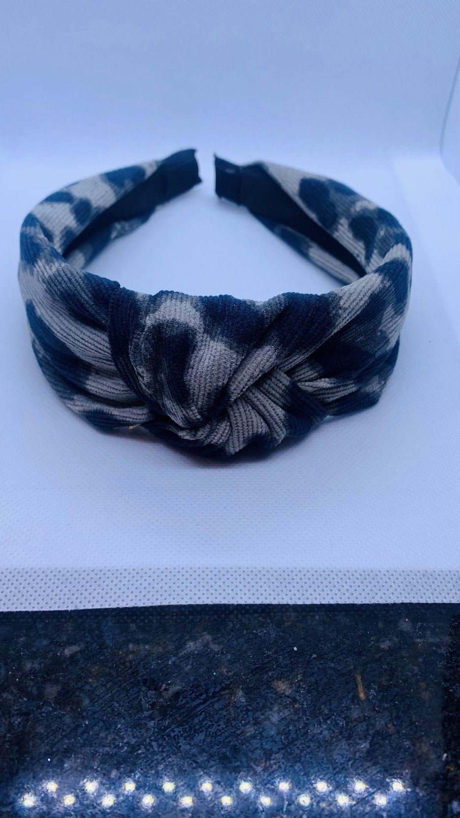 Leopard Corduroy Headband - Cowtown Bling N Things