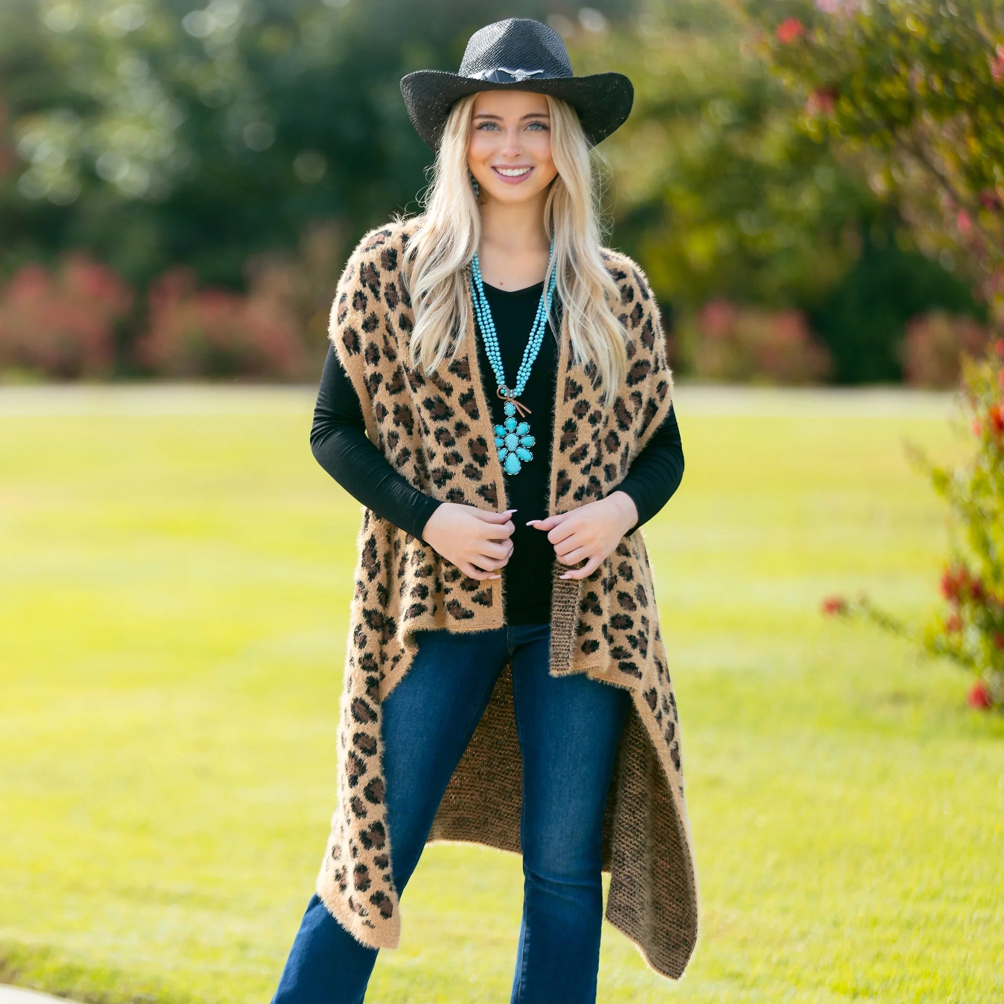 Leopard Vest - Cowtown Bling N Things