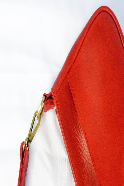 Madeline Parks |Jessica Leather Purse | Cherry - Cowtown Bling N Things