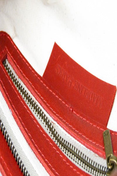 Madeline Parks |Jessica Leather Purse | Cherry - Cowtown Bling N Things