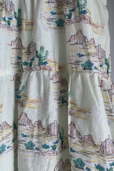 Merigold Kiss |Desert Scene Button Dress| S - L - Cowtown Bling N Things