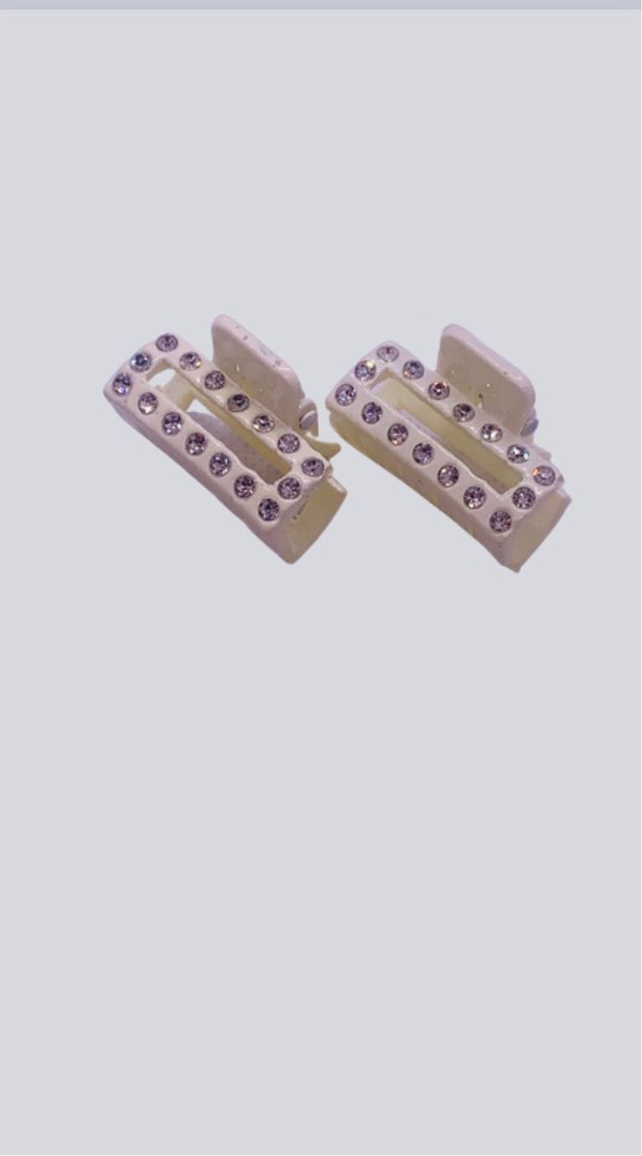 Mini Hair Clips w/ Rhinestones - Cowtown Bling N Things