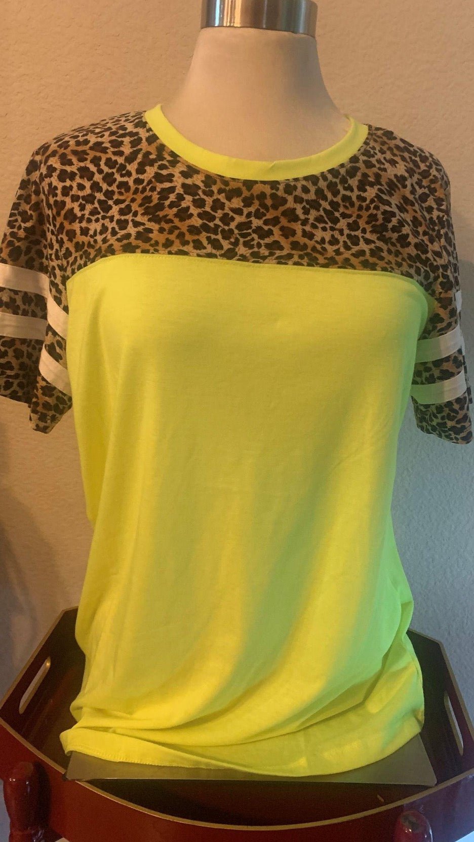 Neon Yellow T-Shirt - Cowtown Bling N Things