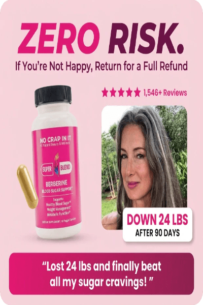 No Crap In It Berberine Blood Sugar Support - Cowtown Bling N Things