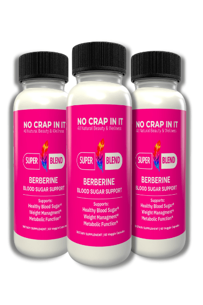 No Crap In It Berberine Blood Sugar Support - Cowtown Bling N Things