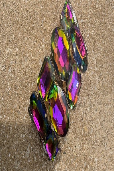 Oil Spill Stretch Bracelet – Bold Boutique Statement Jewelry - Cowtown Bling N Things