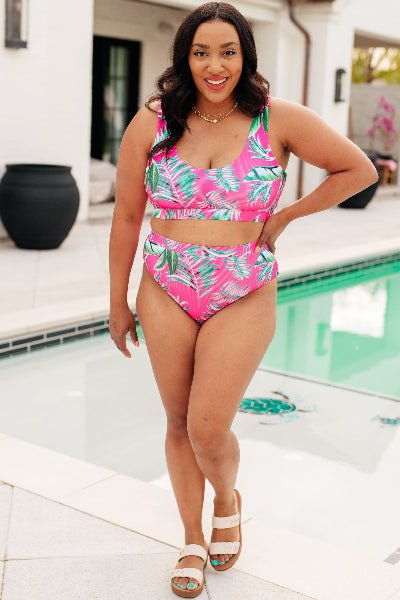 One Eleven North Barbados Tropical Print Swim Bottoms - Cowtown Bling N Things