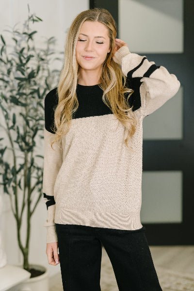 One Eleven North Girl of Your Dreams Textured Knit Pullover - Cowtown Bling N Things