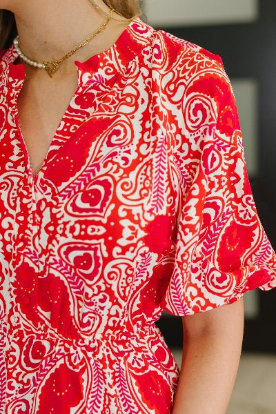 One Eleven North – Strolling By Floral Maxi Dress with Pockets & Balloon Sleeves - Cowtown Bling N Things