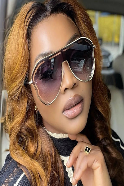 Oversized Aviator Gradient Sunglasses - Cowtown Bling N Things
