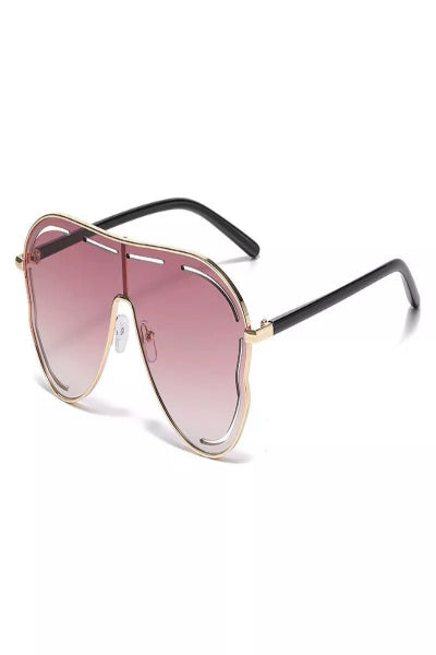 Oversized Aviator Gradient Sunglasses - Cowtown Bling N Things