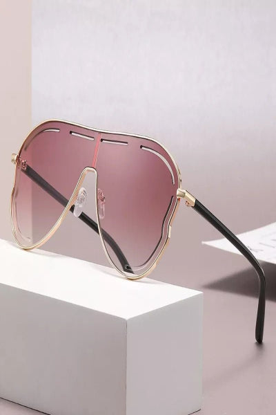 Oversized Aviator Gradient Sunglasses - Cowtown Bling N Things