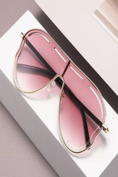 Oversized Aviator Gradient Sunglasses - Cowtown Bling N Things