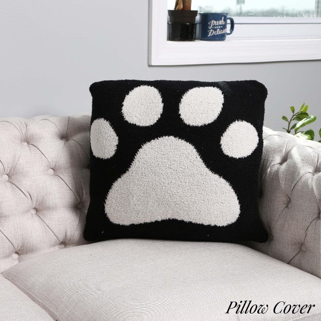 Paw Print ComfyLuxe Pillow Cover. - Cowtown Bling N Things
