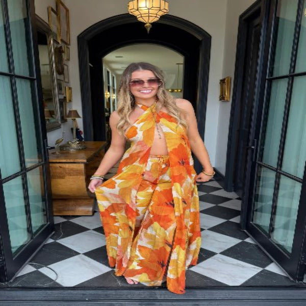 PREORDER: Golden Hour Halter Set - Cowtown Bling N Things