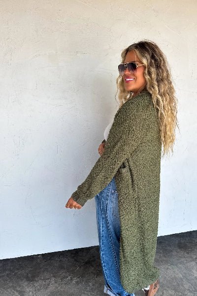 PREORDER: Poppy Knit Popcorn Cardigan - Cowtown Bling N Things